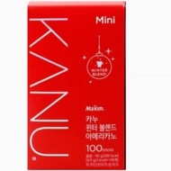 Maxim Kanu Mini Winter Blend Americano 0.9 Gr per Sachet Kopi Korea
