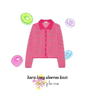 JELLYPLEASE - HARU เสื้อไหมพรมแขนยาว