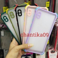 Softcase Samsung Galaxy A10/ Silikon Case Macaron Pro Camera Samsung A10 A105
