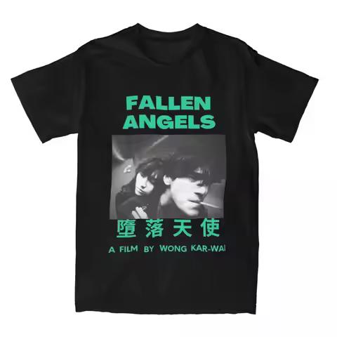 Fallen Angels Movie Graphic Men Women T Shirt Summer Vintage Casual O-Neck T Shirt Fashion Cotton La