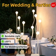 Romantic Flexible String Lights (5 Bulbs), Wedding Backdrop Decor, Birthday Party&church Decoration