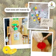 Refill Nước rửa chén hữu cơ Fuwa3e từ enzyme dứa sạch tự nhiên an toàn cho da tiết kiệm nước