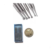 PROMO!!! Set 6pcs mata bor ball bola alloy tungsten steel 1 - 2.3 mm ukir pahat engrave amplas perma