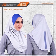 ORIGINAL TUDUNG SUKAN RAQTIVE PRELOVED-ROYAL BLUE