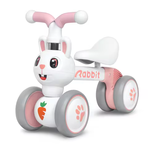 Baby Balance Bike Toys for 1 Year Old Girls, First Birthday Gifts for 10-36 Months Toddlers Bike, No