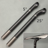 Toseek New Arrival Ud Carbon Fibre Roadwalk Bicycle Selim Bicycle Espigon Bicycle 31.6 27.2.8mm 400m