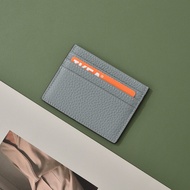 Coldplay หนังแท้บางเฉียบเรียบง่ายผู้ถือบัตรขนาดเล็กปิดซิปรูปทรงแนวนอนที่ทันสมัยสําหรับเยาวชน