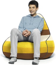 Yogibo Bean Bag โยกิโบบีนแบคเบาะนั่งเม็ดบีทอเนกประสงค์ รุ่น Lounger 75 x 75 x 75 ซม.