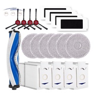 Accessories for ECOVACS DEEBOT T30 Pro Omni / T30 Omni Robot Vacuum Cleaner, Main Brush, Dust Bags,C