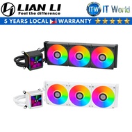 Itw | Lian Li Galahad II LCD 360 AIO Fluid Dynamic Bearing CPU Cooler (Black | White)