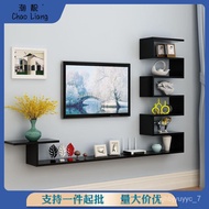 HY-# TV Cabinet Hanging Plaid TV Wall Cupboard Closet Simple Wall Hanging Living Room Bedroom TV Background Wall Decorat