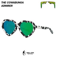 Pit Viper - The Cowabunga Admirer Blue-Green แว่นกันแดด ทรงหัวใจ ป้องกันแสง UV 100% เหมาะกับกิจกรรมก