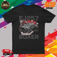 SUBARU EJ257 BOXER ENGINE CAR TSHIRT DESIGN 26 HIGH QUALITY COTTON UNISEX BAJU KERETA cotten tee