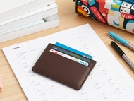【客製化名字】手作真皮信用卡夾/悠遊卡套/名片夾 (禮盒包裝)