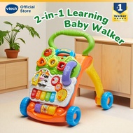 VTech Baby Walker - Toddler Sit To Stand Learning Walker Music Toys  - Orange