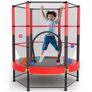 Trampoline Household Children's Indoor Child Baby Trampoline with Safety Net Family Small Bouncing Bed Toys