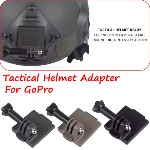 Tactical Helmet GoPro Base Adapter Suit FAST/MICH/NVG Helmet Fixing Bracket for Sport GoPro Hero Act