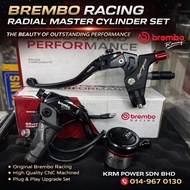 COMBO SET > MASTERPUMP BRAKE Brembo RCS19 Corsa Corta + AEM Tank + CLUTH TWM Clutch Lever