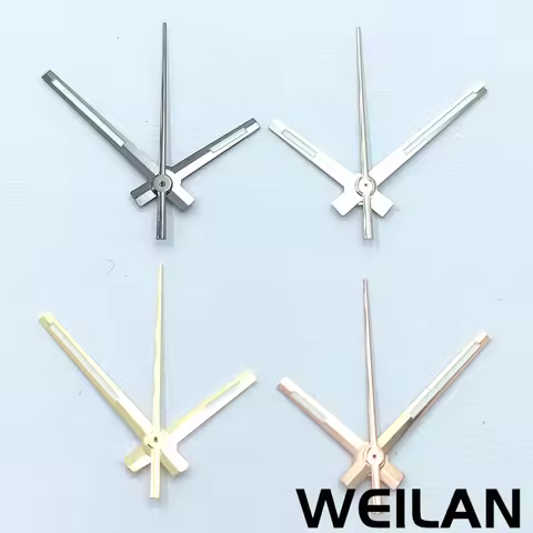 Silver Gold Rose Gold Gun Watch Hands Green Luminous Fit NH35 NH36 7S26 7S36 4R35 4R36 Movement