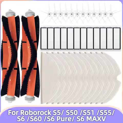 Compatible For （Xiaomi Roborock S5 /S50 /S51 /S55 /S6 /S60 /S6 Pure /S6 MAXV ）Vacuum Cleaner Main Si