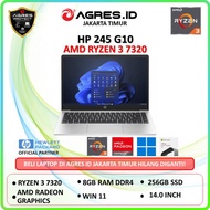 HP 245 G10 Amd Ryen 3 7320 8Gb 256Gb Win 11 Office 14 Inch