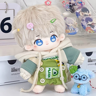 VTR恋与深空棉花娃娃祁煜沈星回黎深20cm二次元乙游周边玩偶游戏礼物 沈星回 裸娃 甜星酱 20cm无骨款【冲量速购】