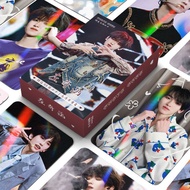 新客专享左奇函镭射小卡55张TF家族四代奔跑2单人明星周边自印三寸lomo卡Zuo Qihan Laser Card 55 TF Family 4FW