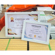 High Quality Plain Color Mica Certificate Frame Size A4, A5