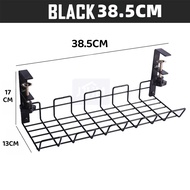 Under Table Cable tray/Cable Management Tray/Under Desk Cable Management Tray Desk Bottom Socket Hol