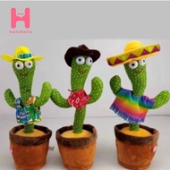 120 songs swing twisted electric plush musical toys birthday gifts cactus dancing talking dancing cactus dance toy singing and dancing illuminated record funny doll VN7B