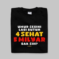 Aloomni T-Shirt 4 Healthy 5 Billions