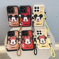 Casing Honor X6B Casing Textured Leather Cute Compatible withCasingPattern Cute Soft Phone Casing BB