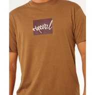 RIPCURL เสื้อยืด  0X8MTE  RIP SCRIPT ICON TEE 2026-S3