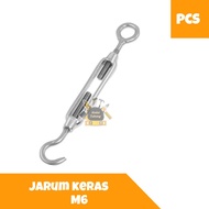 WORKMAN'S SHOP - M6 Hard Needle 1/ 4" Turn Buckle/ Screw Span/