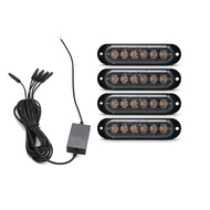 AOMEINUO | โคมไฟประดับรถกระพริบ 24V