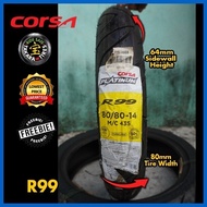 ◫ ▣ ◶ CORSA TIRES R99 14 " by TAKARA TIRES (FREE TIRES SEALANT, PITO, & STICKER)