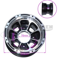 8 inch front Aluminum rims use19X7.00-8 20x7-8 21x7-8 tyre ATV Bearing wheel hub vacuum tires for Go