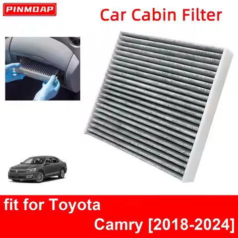 Car Cabin Air Filter for Toyota Camry 2018-2024 Auto Filters Carbon Fiber CF12157 87139-0E040 87139-