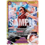 ONE PIECE CARD MONKEY D LUFFY EB02-061 SEC ENGLISH