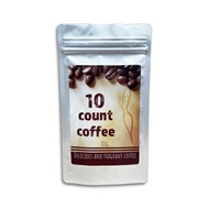 ダイエット コーヒー メール便 送料無料 10カウントコーヒー 10 count coffee 80g キャンドルブッシュ アガベイヌリン デキストリン グァバ 白インゲン豆 サラシア 燃焼 脂肪 燃焼系 男性 女性 運動 筋肉 引き締め メリハリ 筋トレ 減量 ドリンク 日本製 太る 肥満 汗