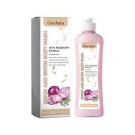 Oceaura Onion Biotin Rosemary Body Washing Set For Cleansing Body With Hydrating Coconut Oil Body Wa