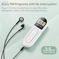 Dsp Filter Chip Radio Portable Fm Radio Portable Mini Fm Radio with Lcd Display and Headphones Adjustable Frequency Dsp Filter Chip Pocket Clip Design Southeast Favorite