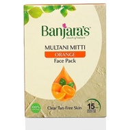 Banjara's Multani Mitti Orange Face Pack 100g..