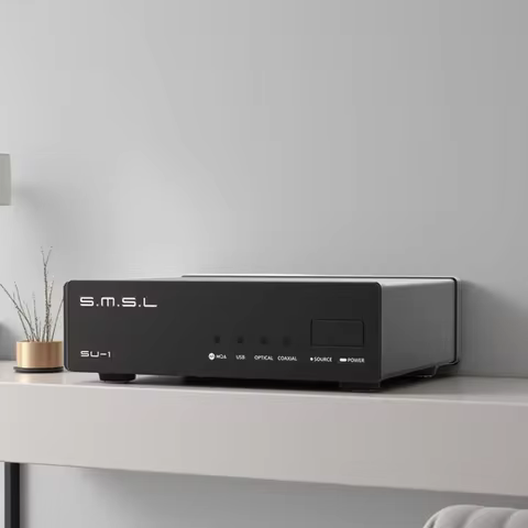 SMSL SU-1 Audio Decoder MQA Hi-Res Audio DAC High Resolution Mini Desktop Decoder MQA-CD XMOS XU-316