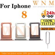 For IPhone 8 Sim Tray Card Slot Holder Card Holder Reader SD Slot Adapter Replacement Part