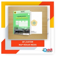 Map Rekam Medis Pasien Puskesmas Rumah Sakit Linik Custom A4