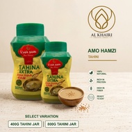 Amo Hamzi Pure Sesame Tahini Extra (400g / 800g) | Premium Tahina Paste for Hummus & Dips