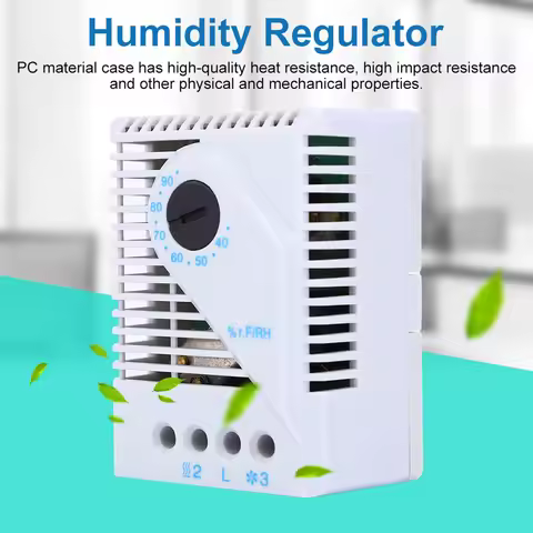 Humidity Controller Hygrostat MFR012 MFR012 Mechanical Humidity Controller Hygrostat Fan Heater for 