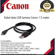 Canon EOS 350D, 400D, 450D, 500D DSLR camera usb data cable ORIGINAL Canon