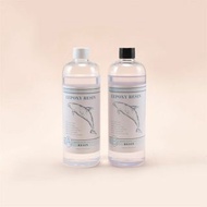 500ml x2 1:1 AB Crystal Clear Epoxy Resin  for DIY Silicone Mold Accessory DIY手工飾品  1:1高透明水晶滴膠環氧樹脂ab